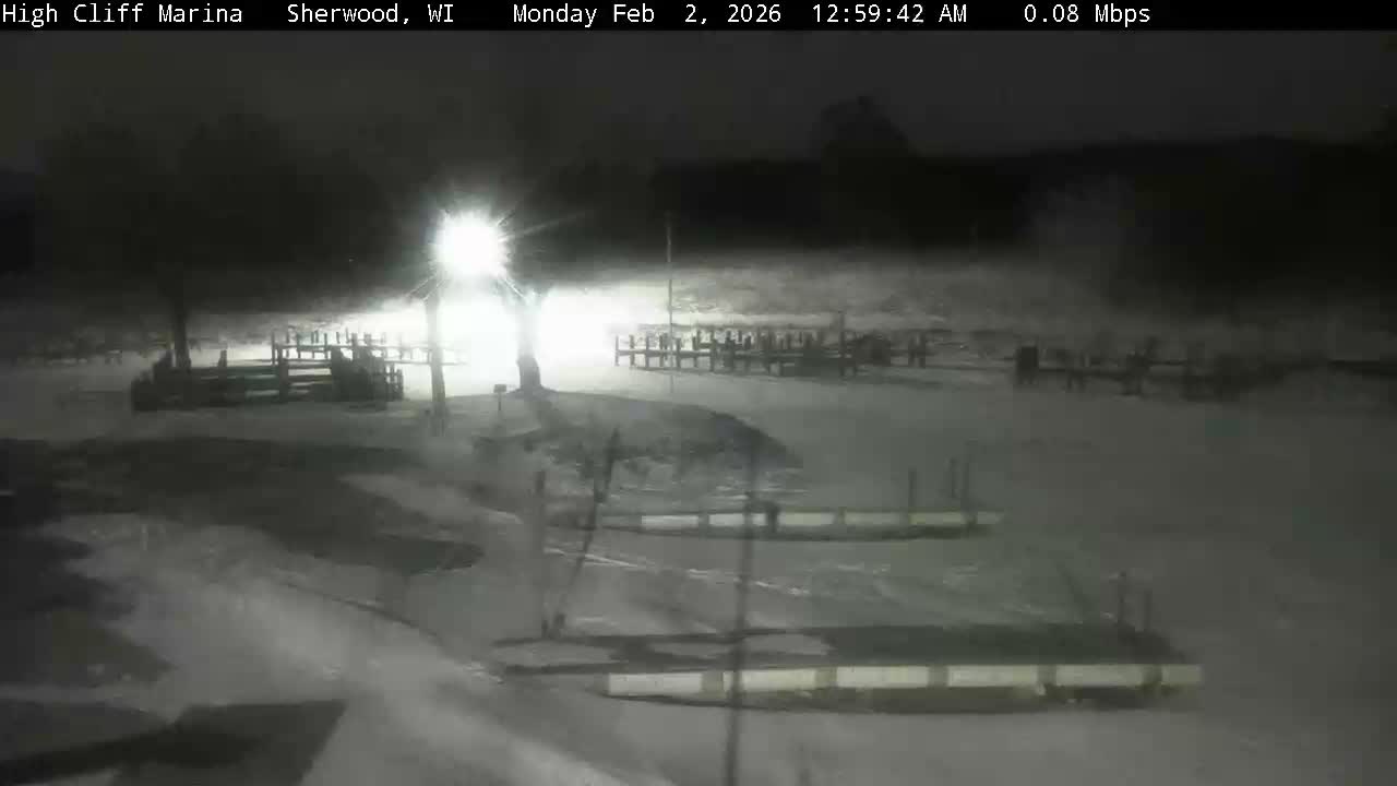 Sherwood, High Cliff Marina Live Cam - Sherwood, Calumet, Wisconsin, USA