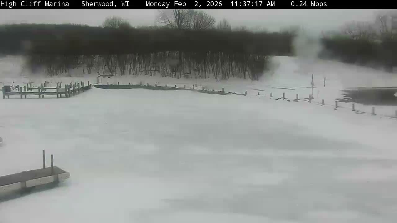 Sherwood, High Cliff Marina Live Cam - Sherwood, Calumet, Wisconsin, USA