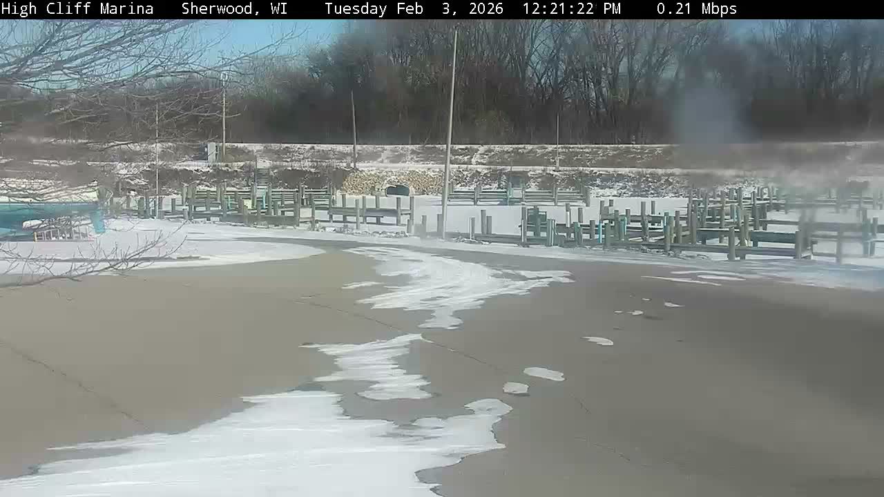 Sherwood, High Cliff Marina Live Cam - Sherwood, Calumet, Wisconsin, USA