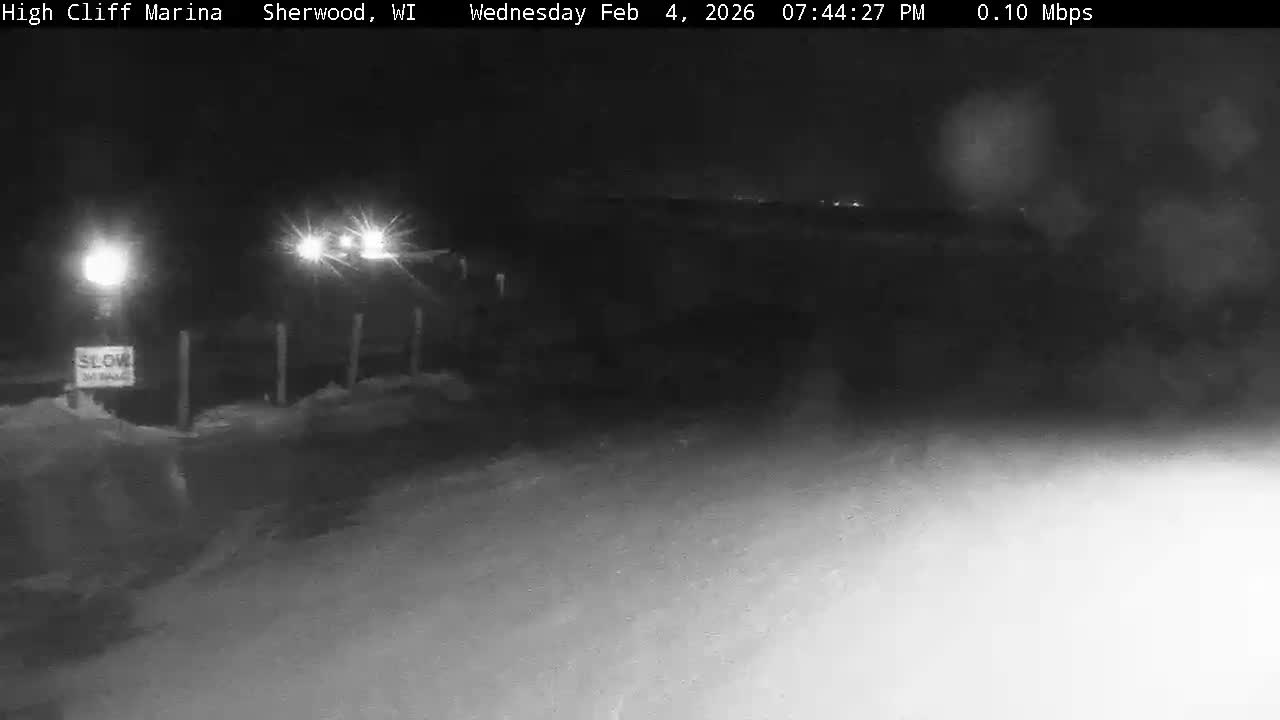 Sherwood, High Cliff Marina Live Cam - Sherwood, Calumet, Wisconsin, USA