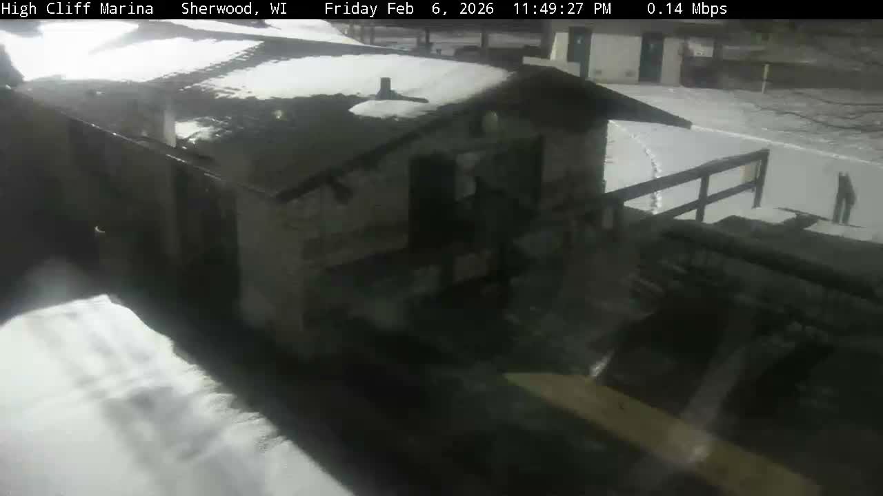 Sherwood, High Cliff Marina Live Cam - Sherwood, Calumet, Wisconsin, USA