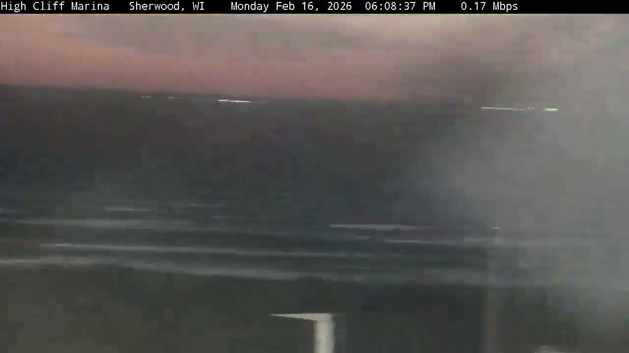 Sherwood, High Cliff Marina Live Cam - Sherwood, Calumet, Wisconsin, USA
