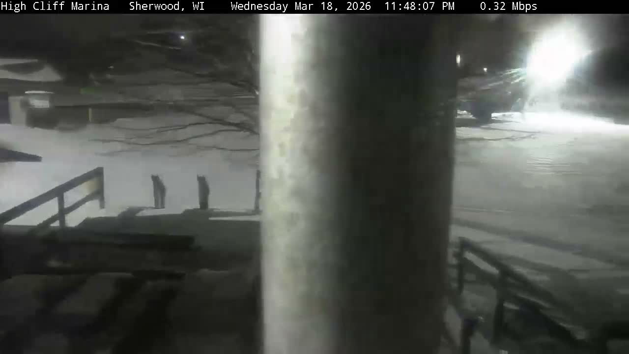Sherwood, High Cliff Marina Live Cam - Sherwood, Calumet, Wisconsin, USA