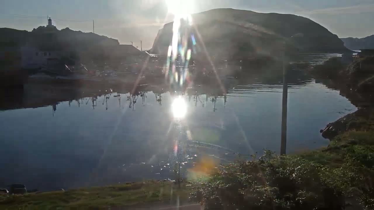 Kamøyvær (Kamoyvaer) Village & Nordkapp Havfiske (North Cape Sea Fishing Marina) Live Cam - Nordkapp, Vest-Finnmark, Finnmark, North Norway, Norway