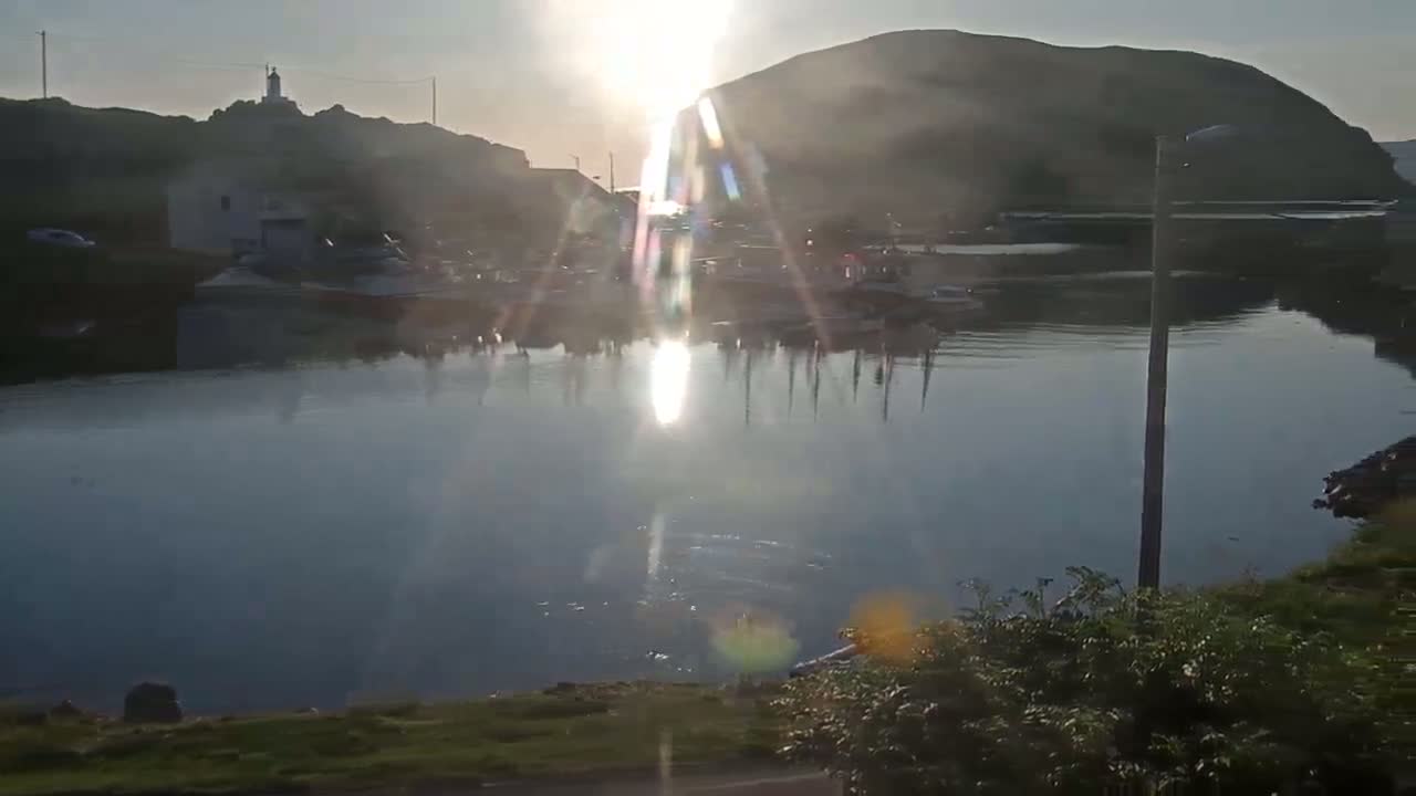Kamøyvær (Kamoyvaer) Village & Nordkapp Havfiske (North Cape Sea Fishing Marina) Live Cam - Nordkapp, Vest-Finnmark, Finnmark, North Norway, Norway