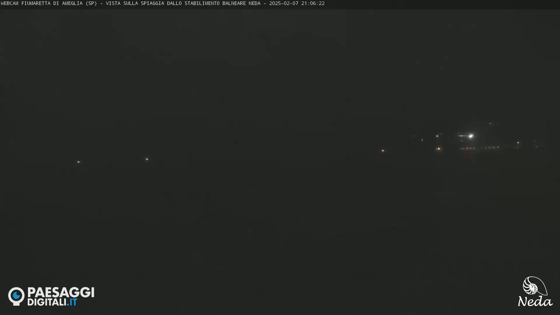 Fiumaretta di Ameglia Beach Live Cam - La Spezia, Liguria, Italy