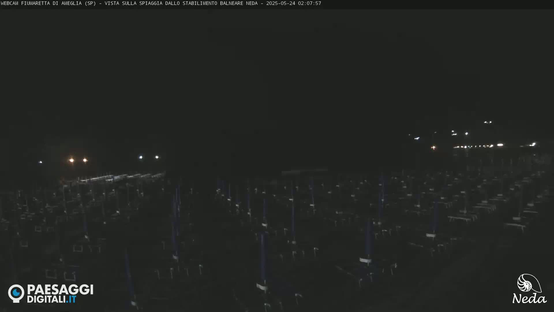 Fiumaretta di Ameglia Beach Live Cam - La Spezia, Liguria, Italy