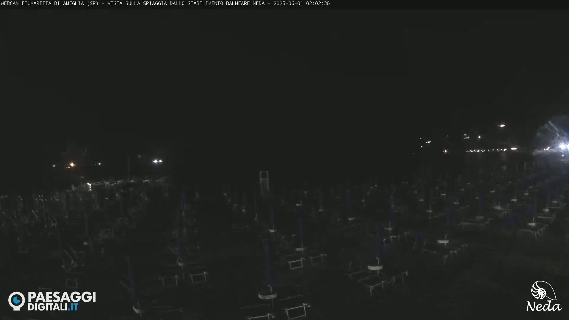 Fiumaretta di Ameglia Beach Live Cam - La Spezia, Liguria, Italy