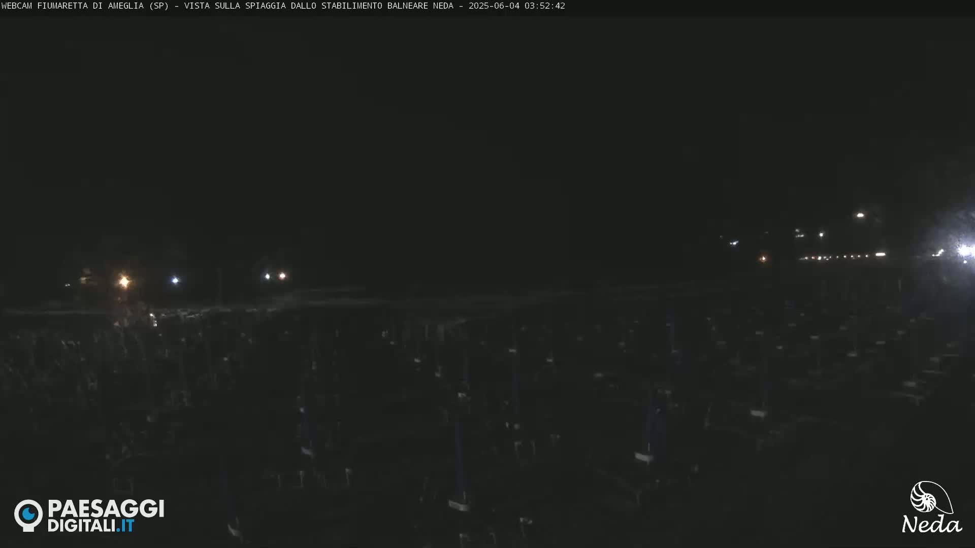 Fiumaretta di Ameglia Beach Live Cam - La Spezia, Liguria, Italy