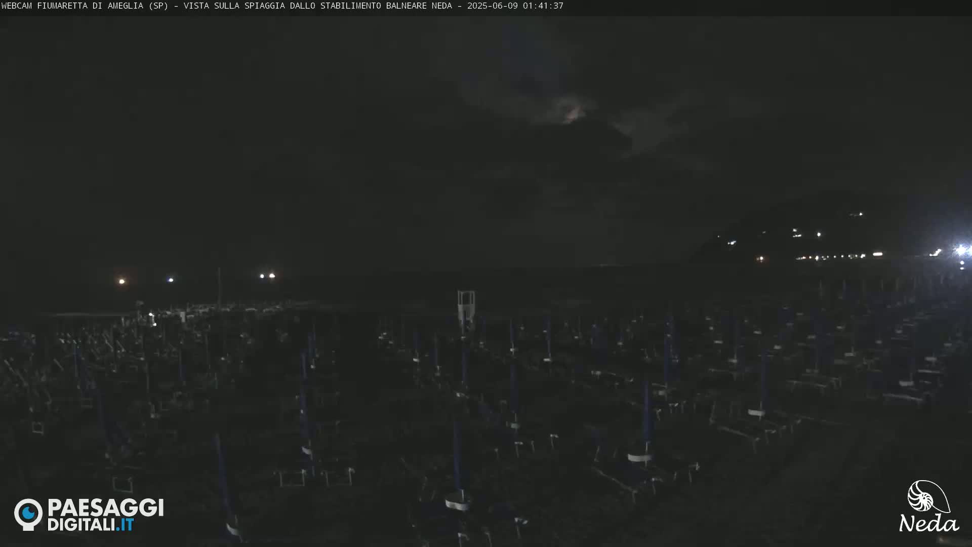 Fiumaretta di Ameglia Beach Live Cam - La Spezia, Liguria, Italy