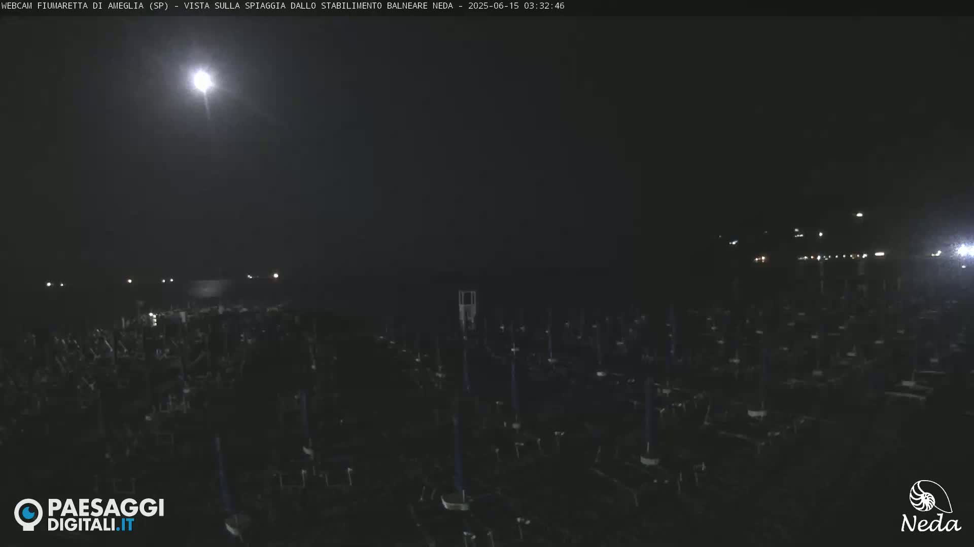 Fiumaretta di Ameglia Beach Live Cam - La Spezia, Liguria, Italy