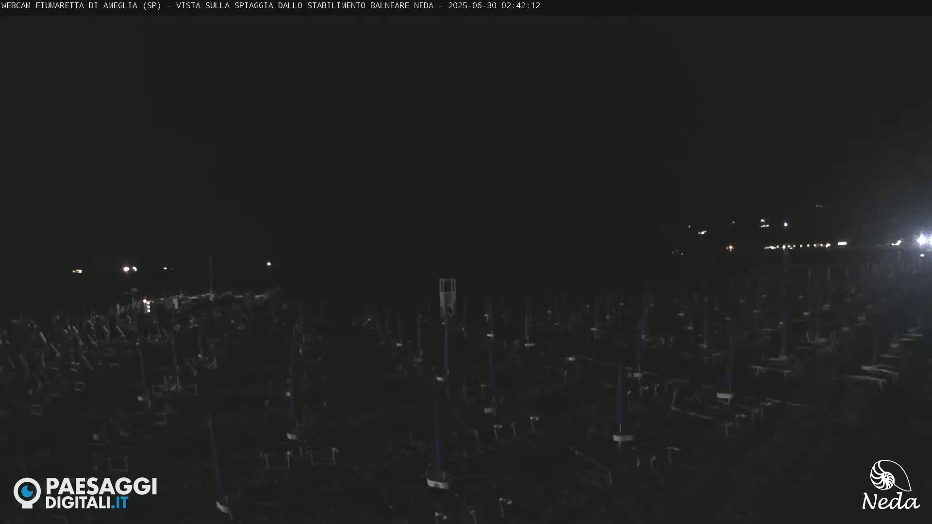 Fiumaretta di Ameglia Beach Live Cam - La Spezia, Liguria, Italy