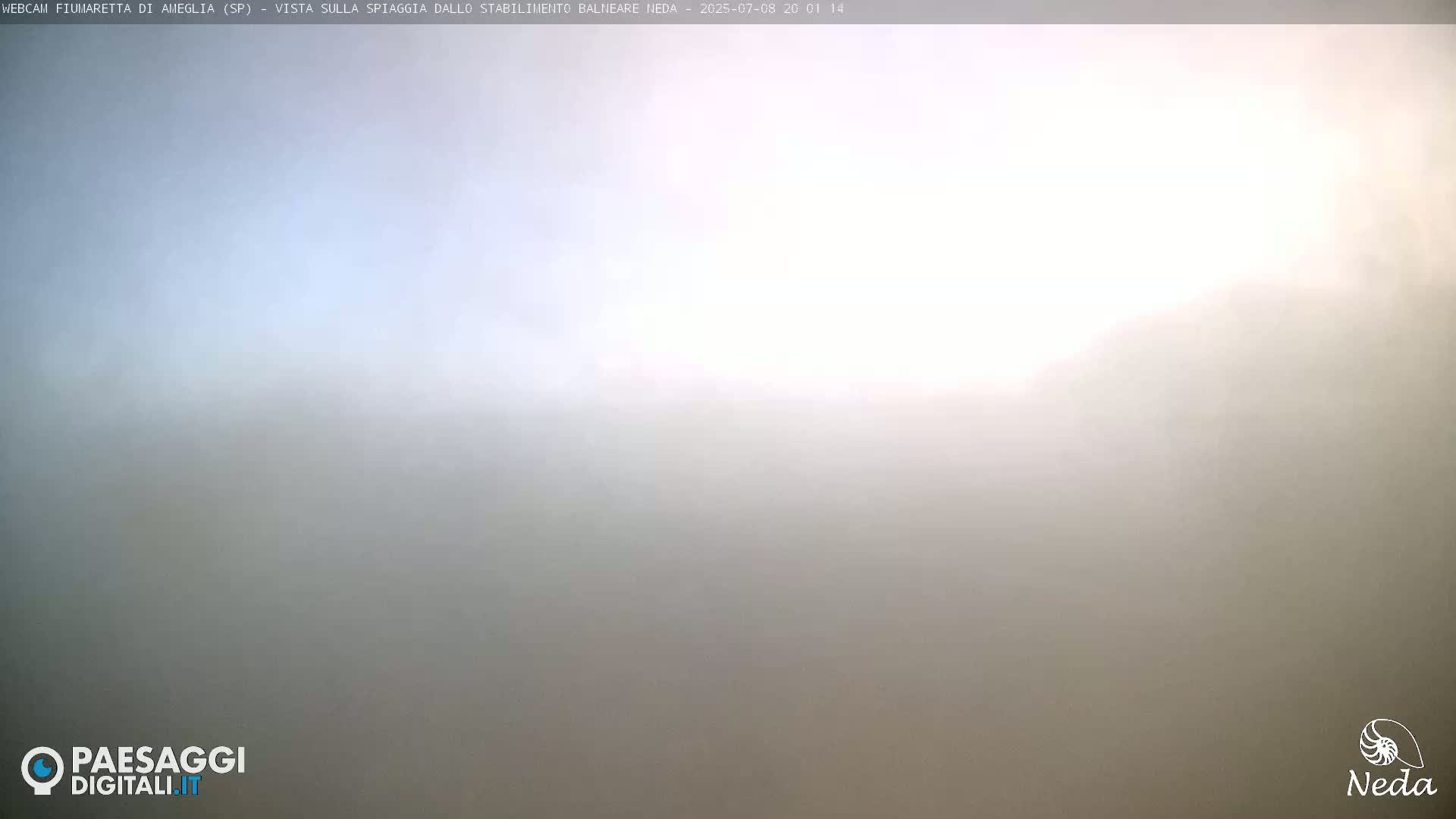 Fiumaretta di Ameglia Beach Live Cam - La Spezia, Liguria, Italy