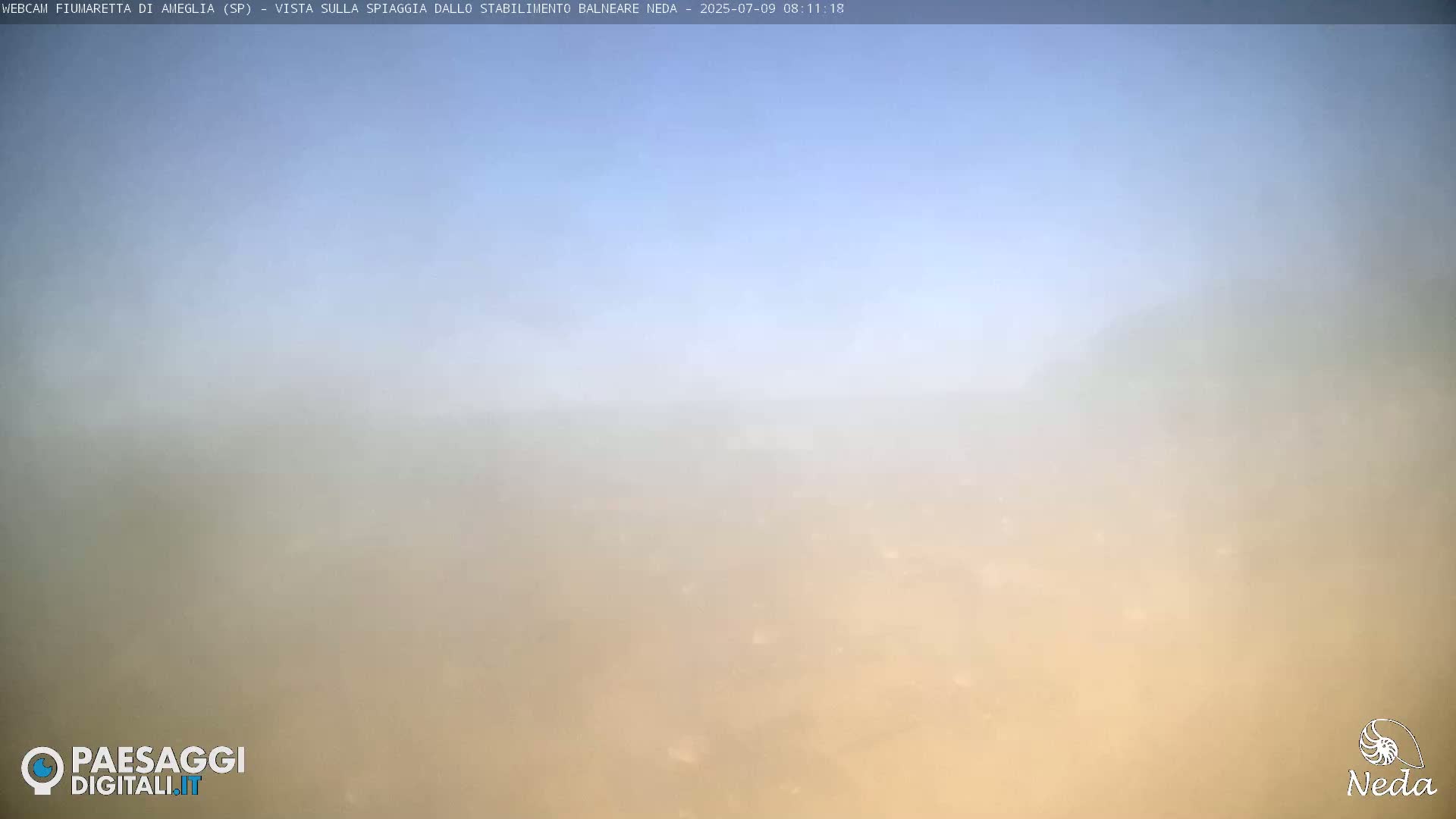 Fiumaretta di Ameglia Beach Live Cam - La Spezia, Liguria, Italy