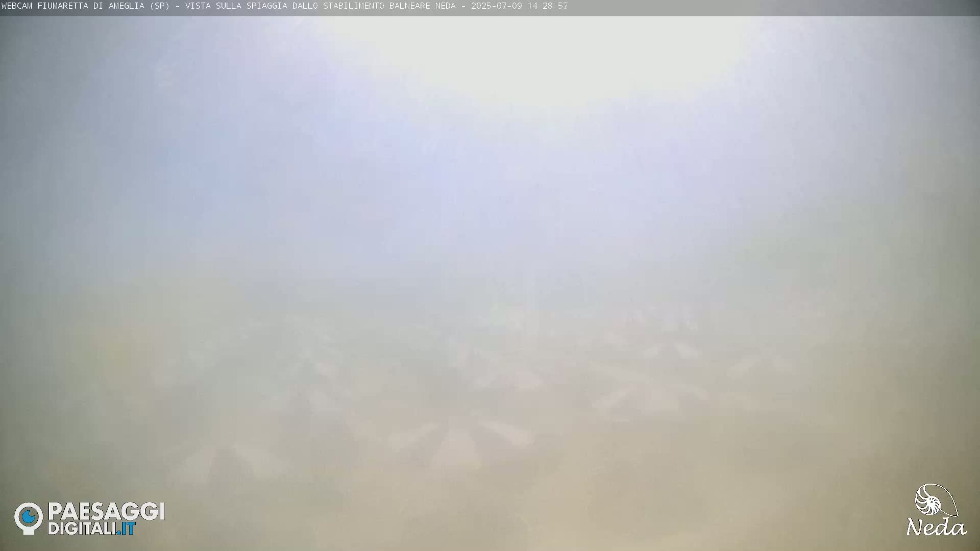 Fiumaretta di Ameglia Beach Live Cam - La Spezia, Liguria, Italy
