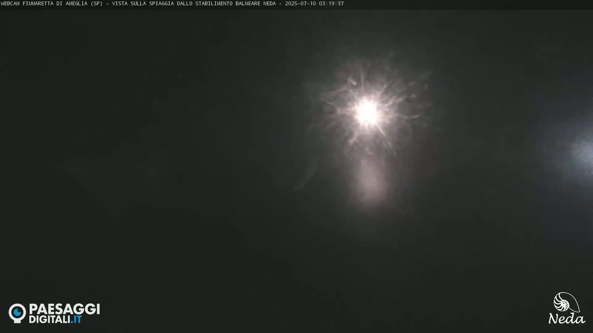 Fiumaretta di Ameglia Beach Live Cam - La Spezia, Liguria, Italy