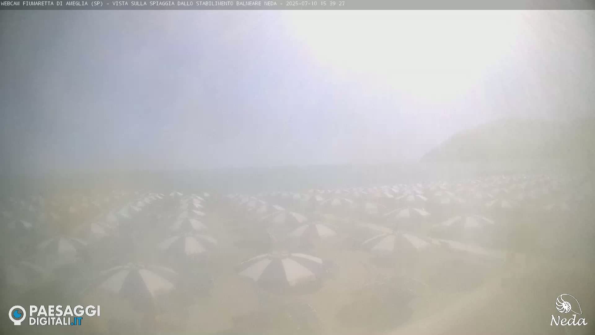 Fiumaretta di Ameglia Beach Live Cam - La Spezia, Liguria, Italy