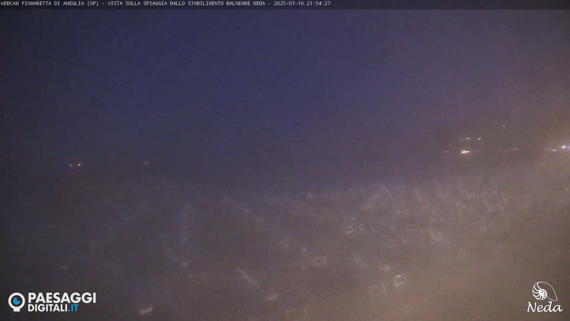 Fiumaretta di Ameglia Beach Live Cam - La Spezia, Liguria, Italy