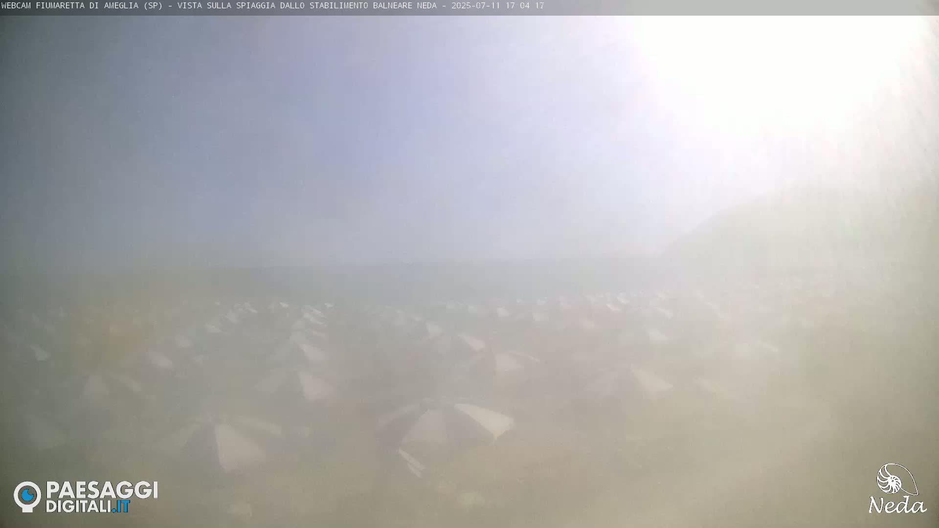 Fiumaretta di Ameglia Beach Live Cam - La Spezia, Liguria, Italy