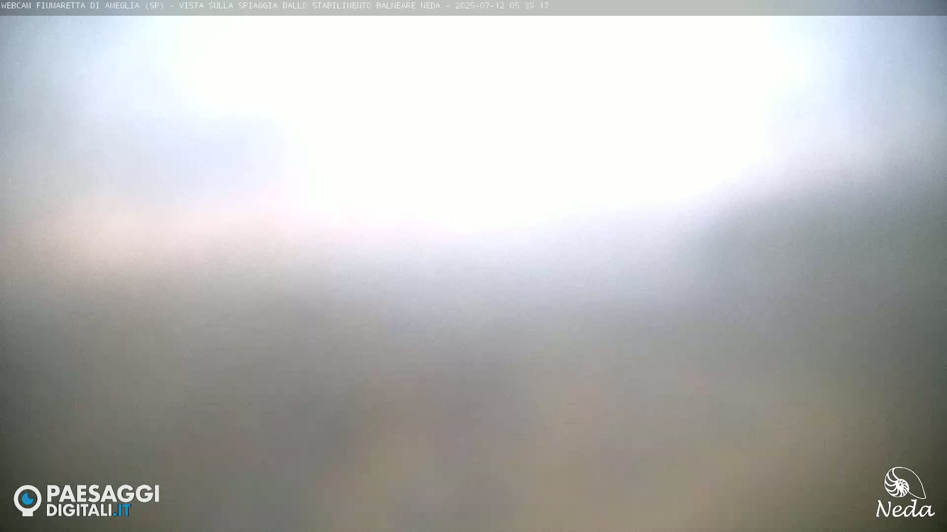 Fiumaretta di Ameglia Beach Live Cam - La Spezia, Liguria, Italy