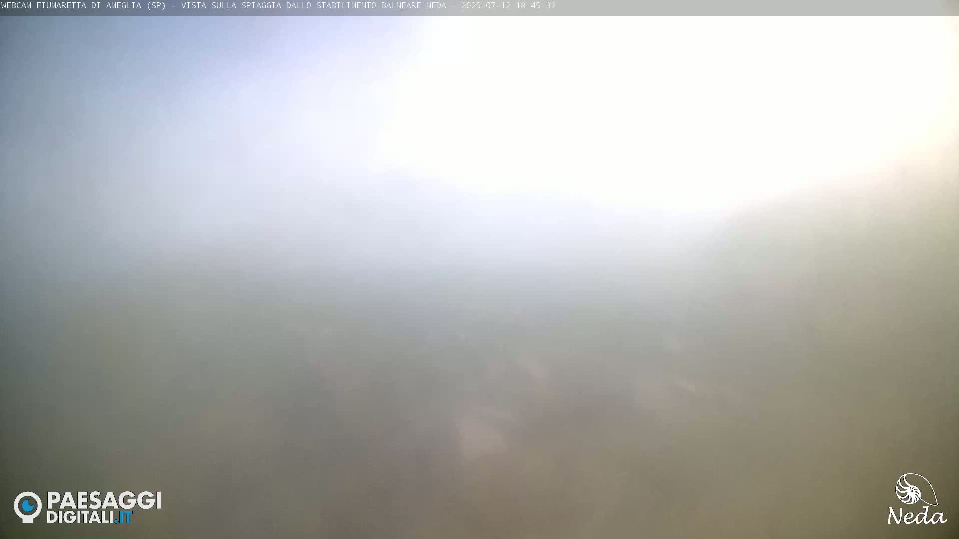 Fiumaretta di Ameglia Beach Live Cam - La Spezia, Liguria, Italy