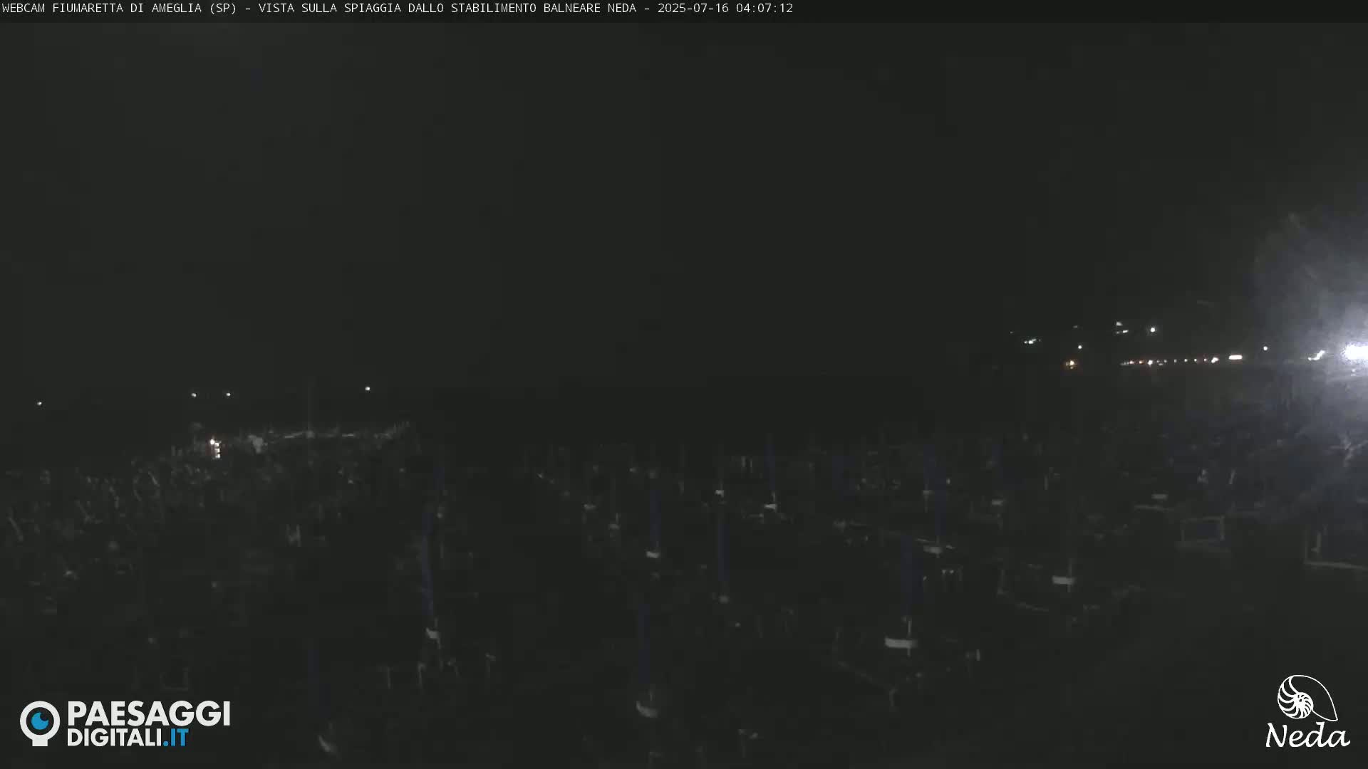 Fiumaretta di Ameglia Beach Live Cam - La Spezia, Liguria, Italy