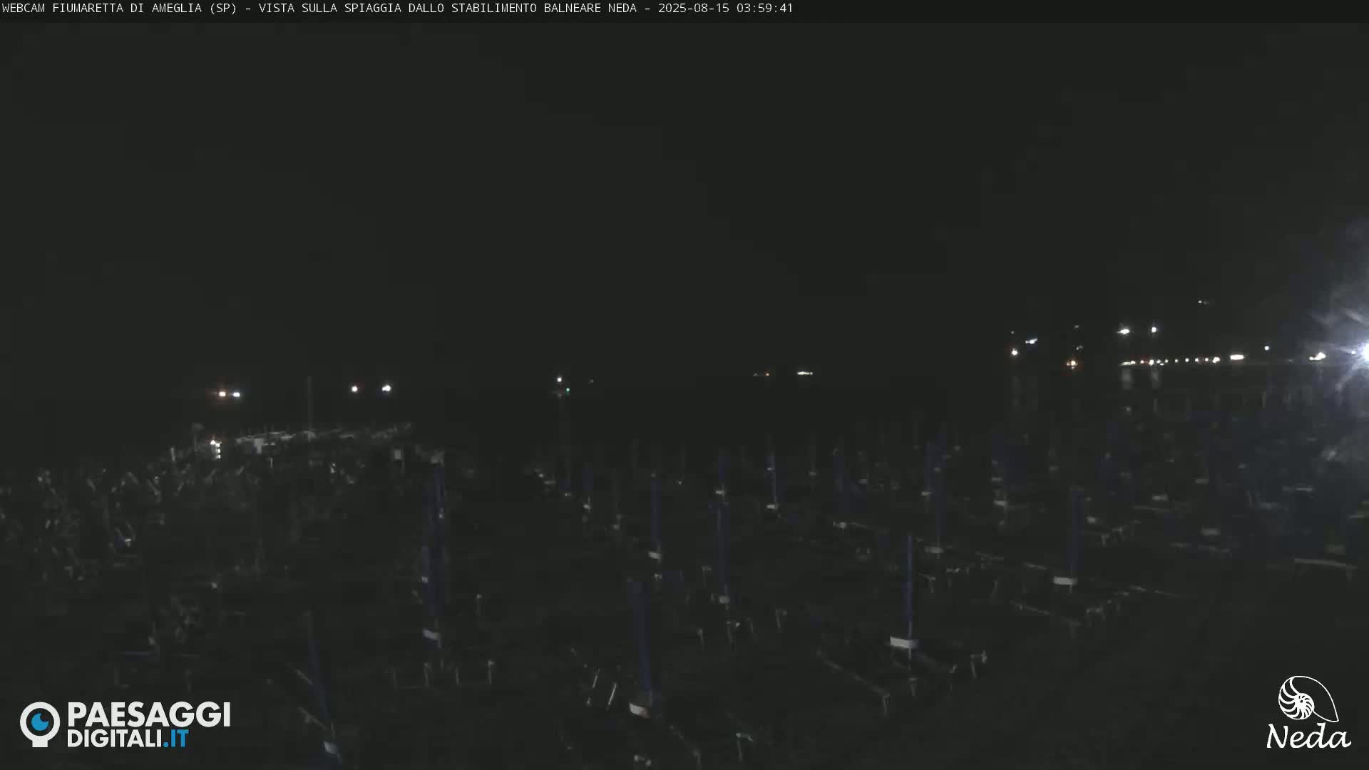 Fiumaretta di Ameglia Beach Live Cam - La Spezia, Liguria, Italy