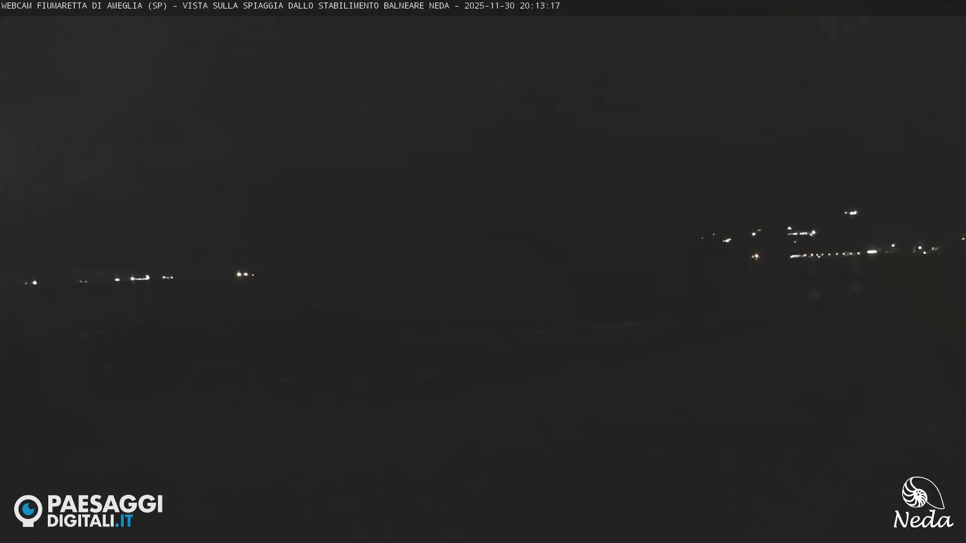 Fiumaretta di Ameglia Beach Live Cam - La Spezia, Liguria, Italy