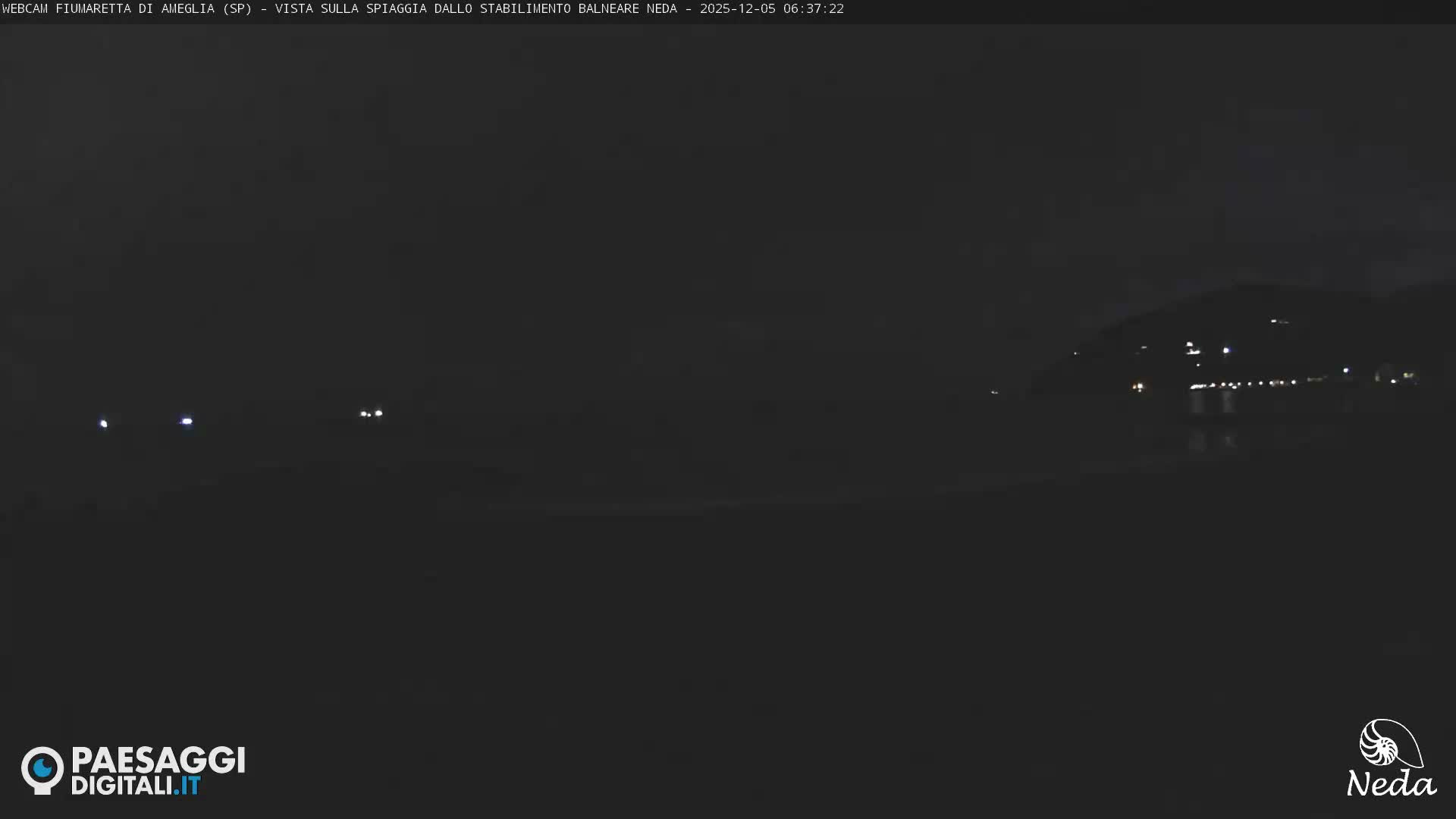 Fiumaretta di Ameglia Beach Live Cam - La Spezia, Liguria, Italy