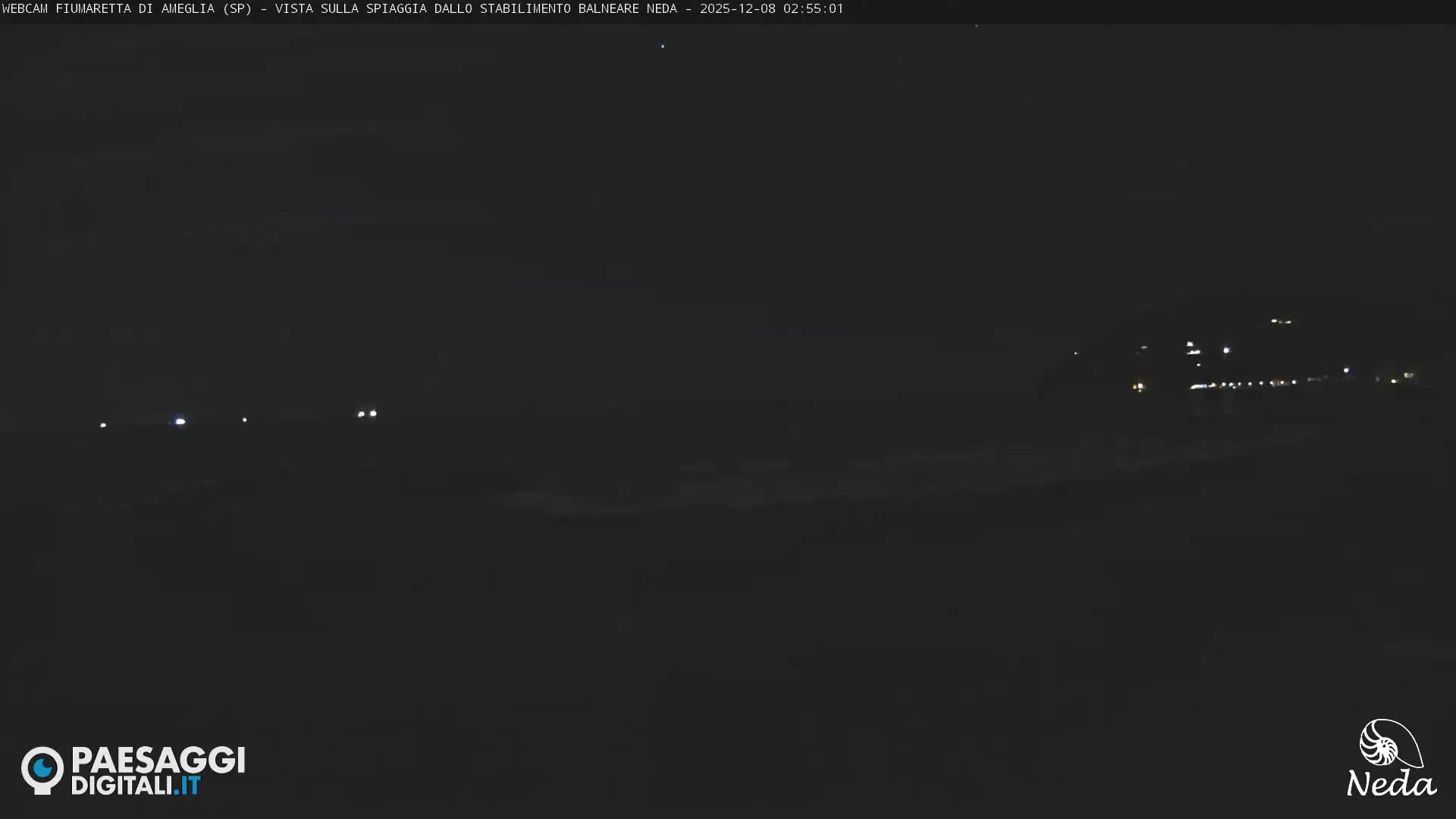 Fiumaretta di Ameglia Beach Live Cam - La Spezia, Liguria, Italy