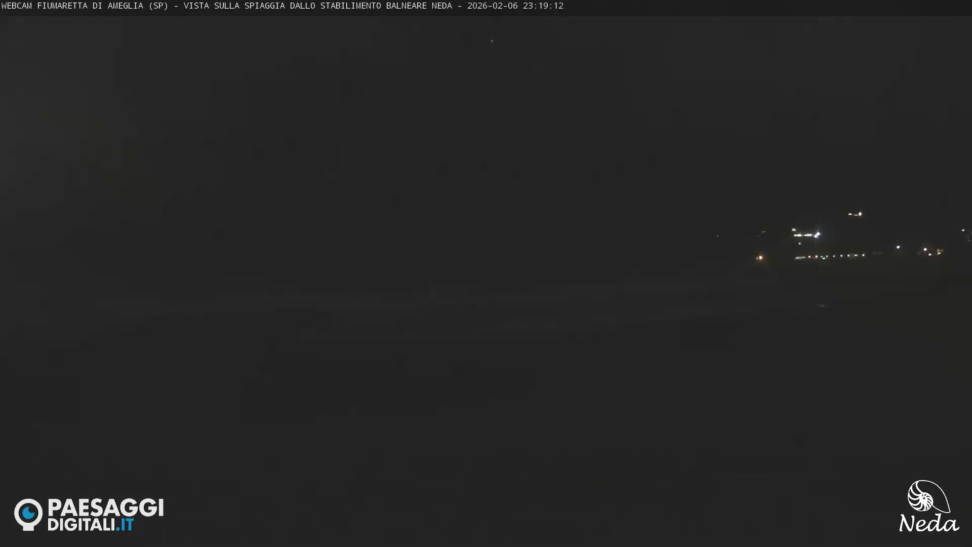 Fiumaretta di Ameglia Beach Live Cam - La Spezia, Liguria, Italy