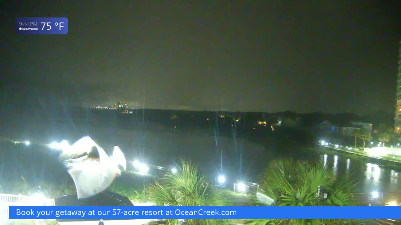 North Myrtle Beach Plage & Creek Live Cam - North Myrtle Beach, Horry, South Carolina, USA