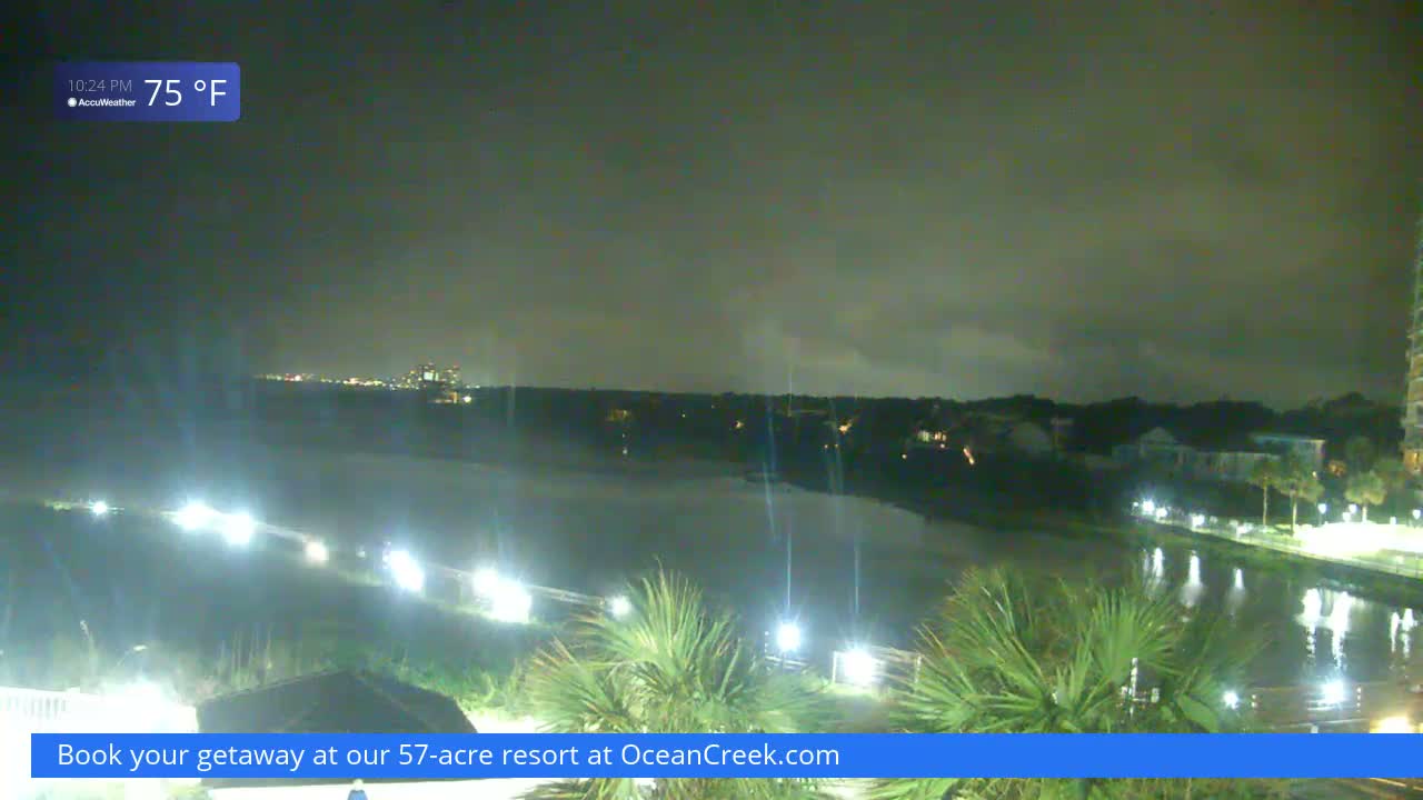 North Myrtle Beach Plage & Creek Live Cam - North Myrtle Beach, Horry, South Carolina, USA
