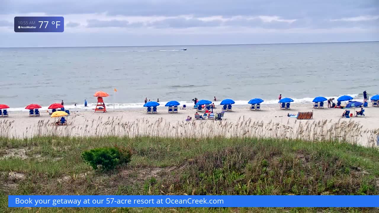 North Myrtle Beach Plage & Creek Live Cam - North Myrtle Beach, Horry, South Carolina, USA