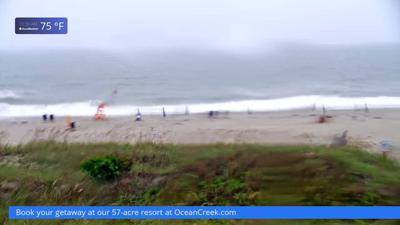 North Myrtle Beach Plage & Creek Live Cam - North Myrtle Beach, Horry, South Carolina, USA