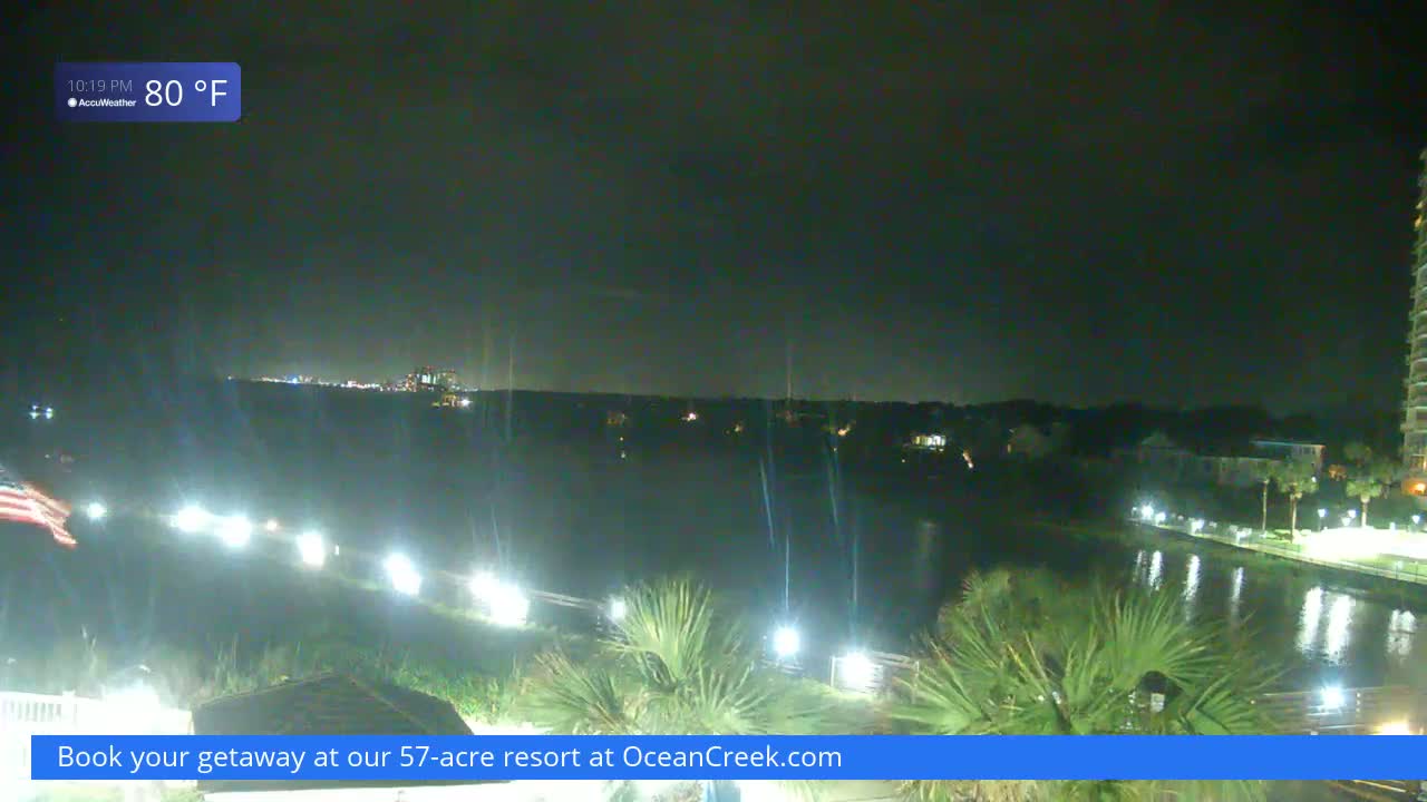 North Myrtle Beach Plage & Creek Live Cam - North Myrtle Beach, Horry, South Carolina, USA