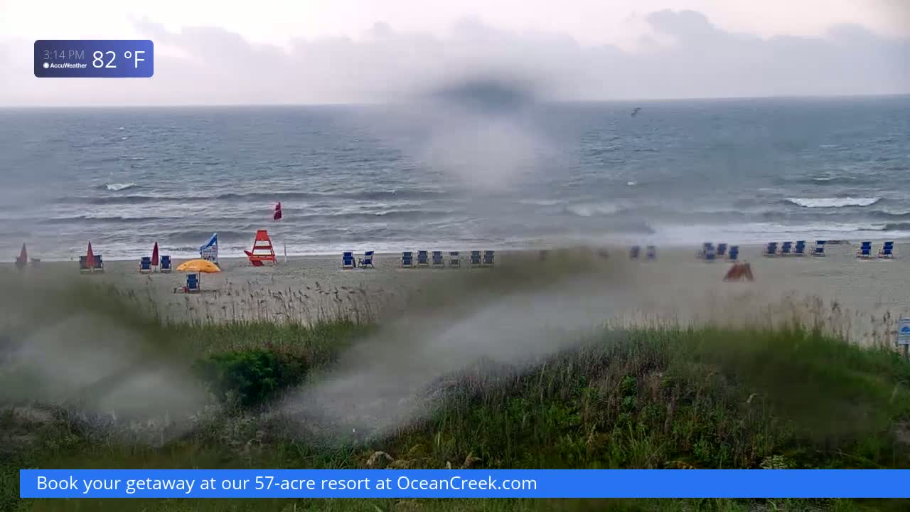 North Myrtle Beach Plage & Creek Live Cam - North Myrtle Beach, Horry, South Carolina, USA