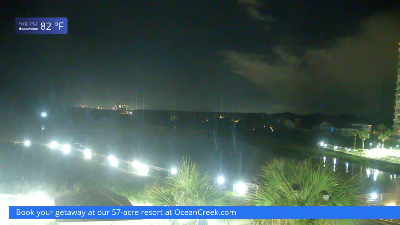 North Myrtle Beach Plage & Creek Live Cam - North Myrtle Beach, Horry, South Carolina, USA