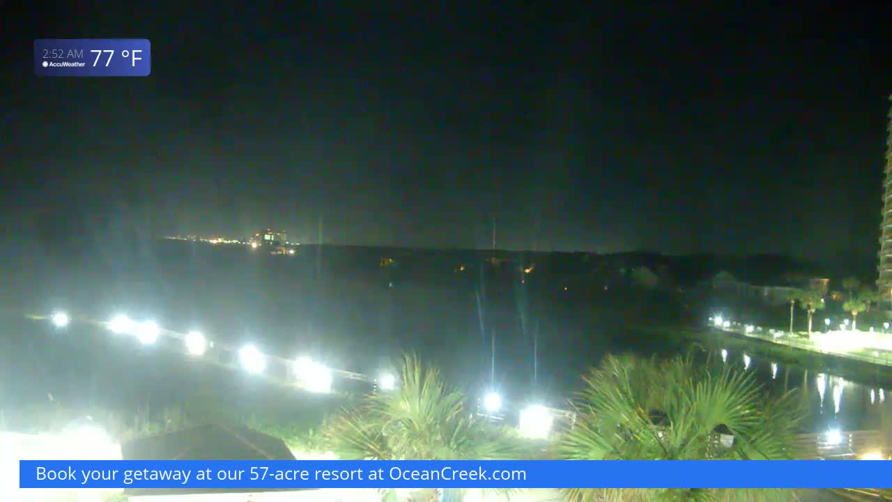 North Myrtle Beach Plage & Creek Live Cam - North Myrtle Beach, Horry, South Carolina, USA