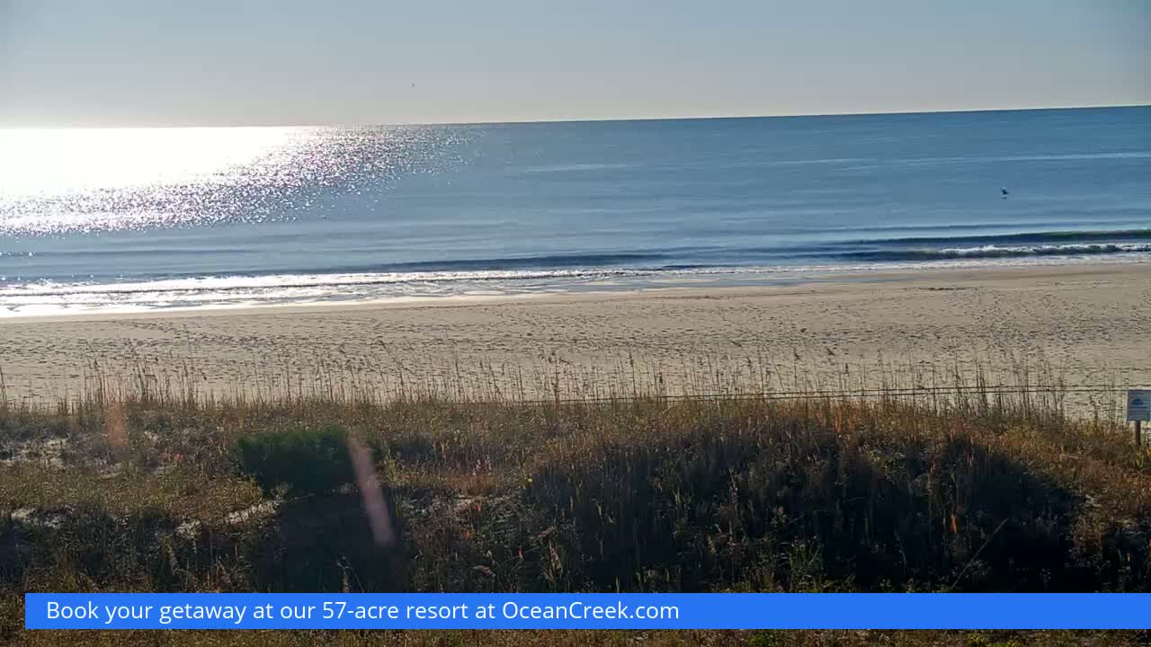 North Myrtle Beach Plage & Creek Live Cam - North Myrtle Beach, Horry, South Carolina, USA