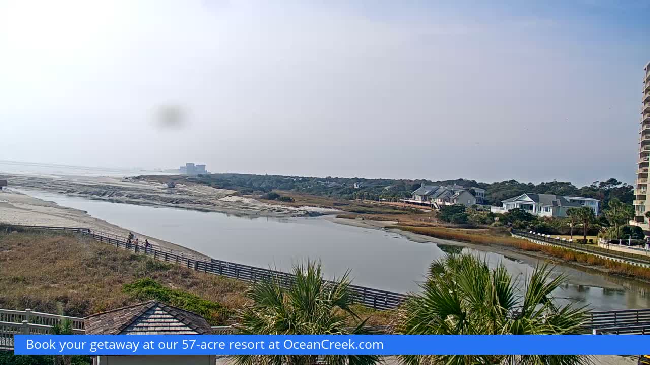North Myrtle Beach Plage & Creek Live Cam - North Myrtle Beach, Horry, South Carolina, USA