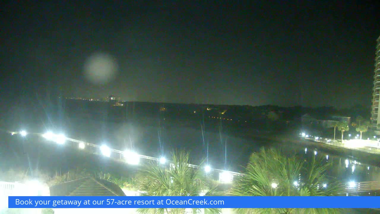 North Myrtle Beach Plage & Creek Live Cam - North Myrtle Beach, Horry, South Carolina, USA
