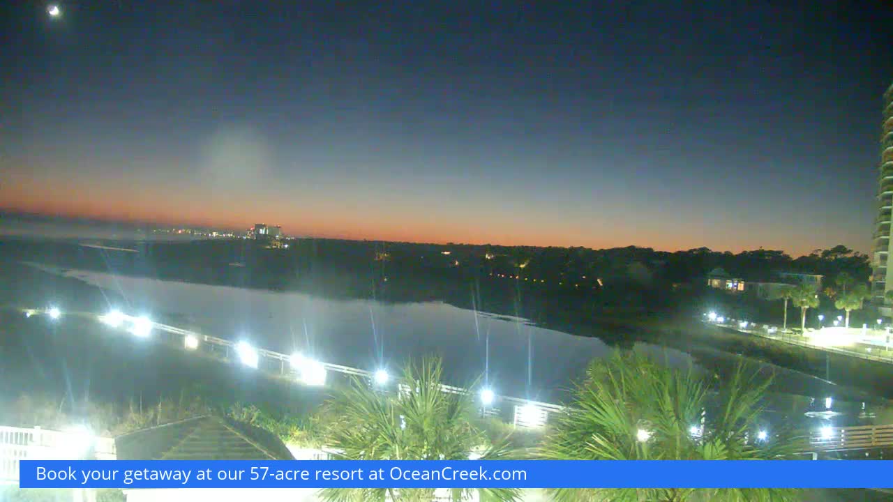 North Myrtle Beach Plage & Creek Live Cam - North Myrtle Beach, Horry, South Carolina, USA
