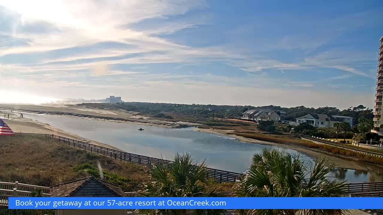 North Myrtle Beach Plage & Creek Live Cam - North Myrtle Beach, Horry, South Carolina, USA