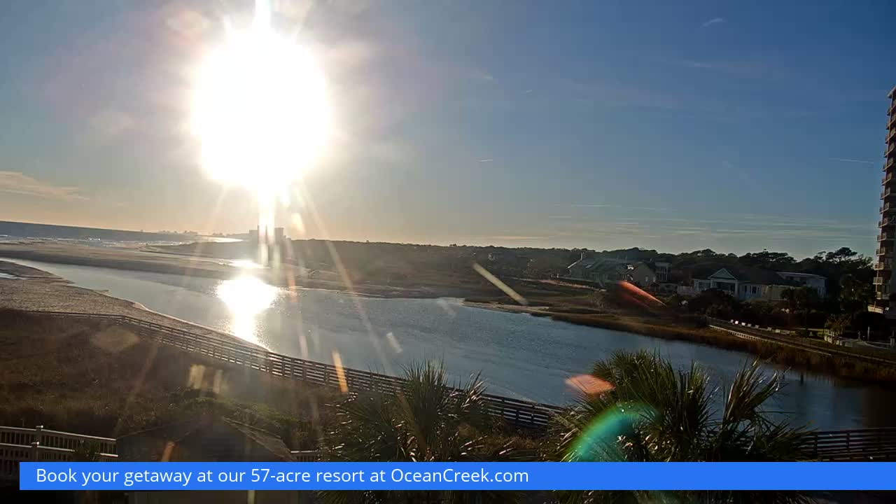 North Myrtle Beach Plage & Creek Live Cam - North Myrtle Beach, Horry, South Carolina, USA