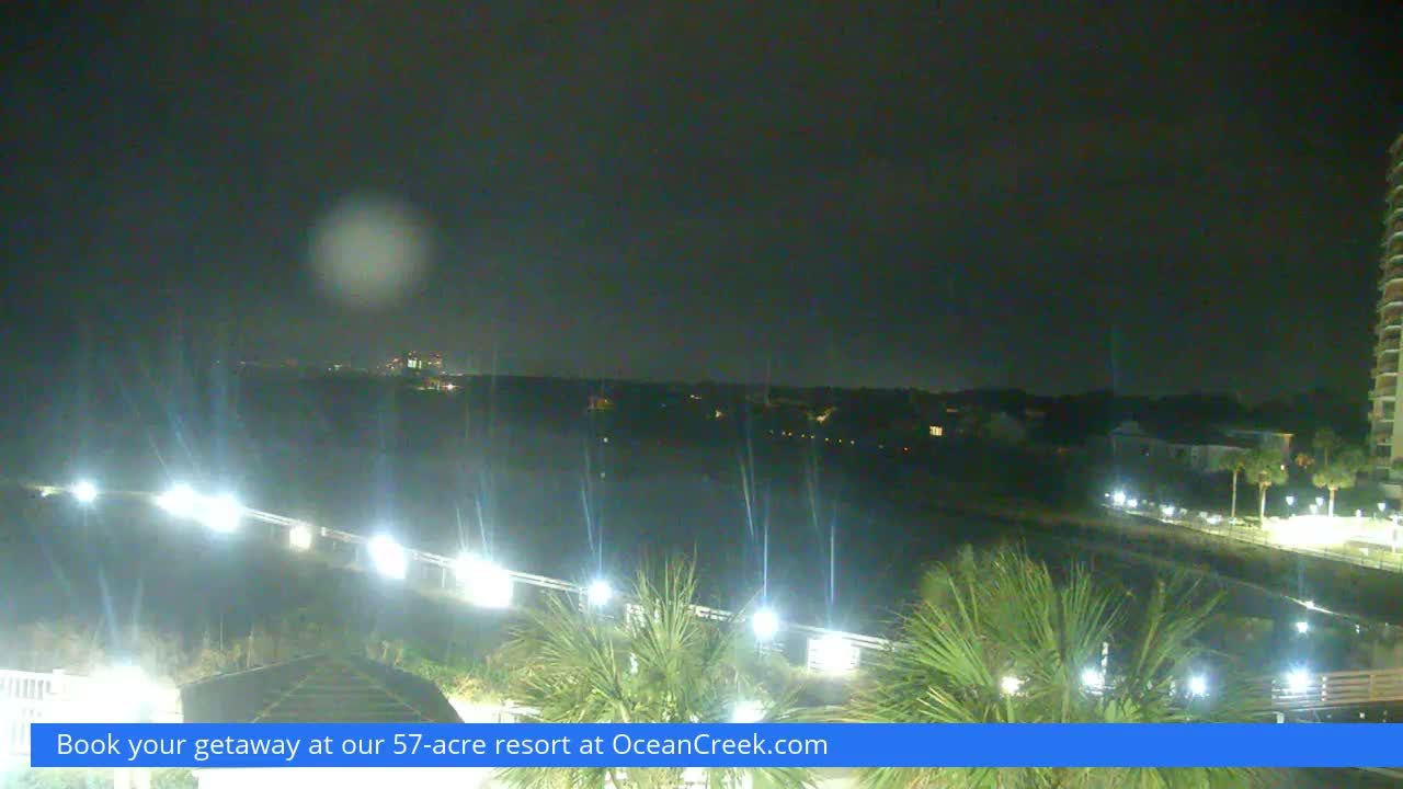 North Myrtle Beach Plage & Creek Live Cam - North Myrtle Beach, Horry, South Carolina, USA