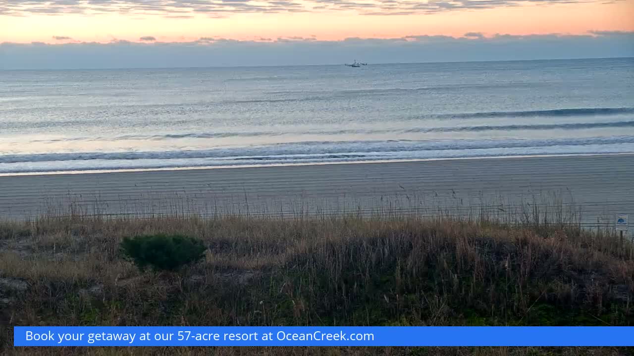 North Myrtle Beach Plage & Creek Live Cam - North Myrtle Beach, Horry, South Carolina, USA