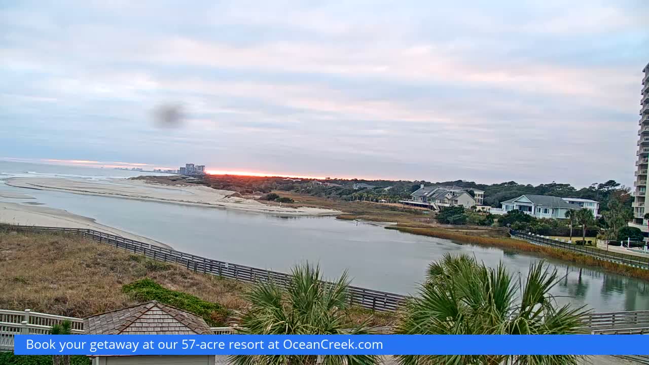 North Myrtle Beach Plage & Creek Live Cam - North Myrtle Beach, Horry, South Carolina, USA