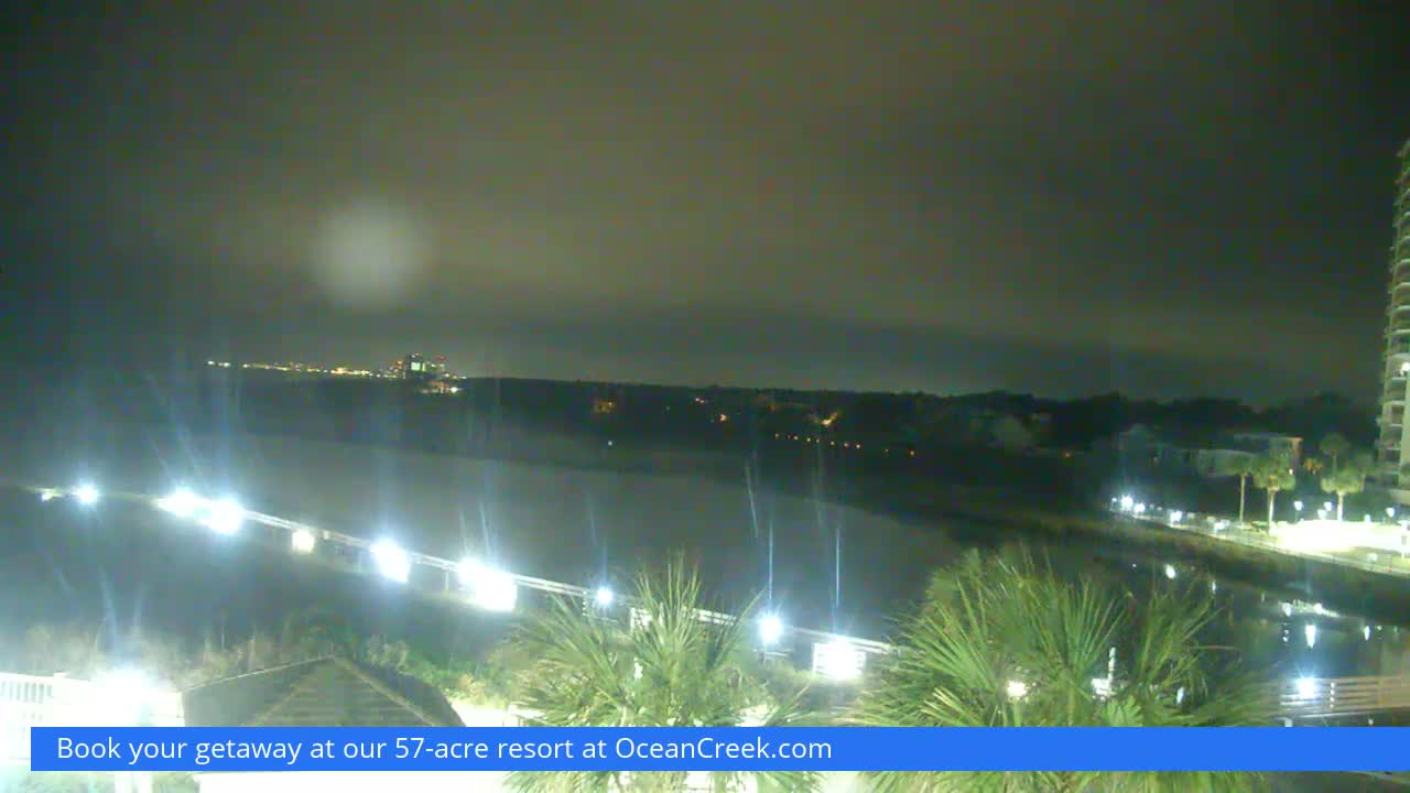 North Myrtle Beach Plage & Creek Live Cam - North Myrtle Beach, Horry, South Carolina, USA
