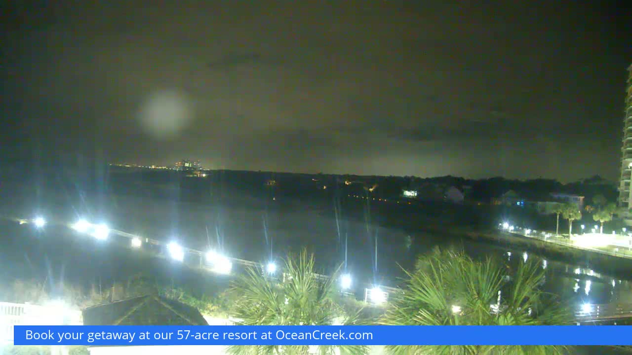 North Myrtle Beach Plage & Creek Live Cam - North Myrtle Beach, Horry, South Carolina, USA